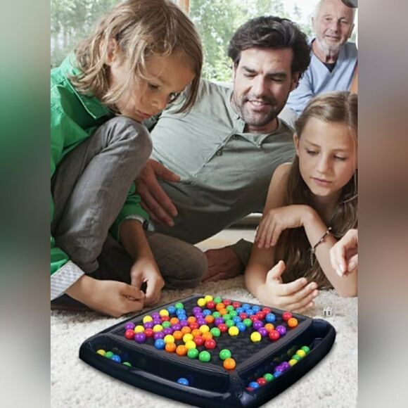 NWT Intellectual Chess Game with Colored Marbles - Picture 8 of 8